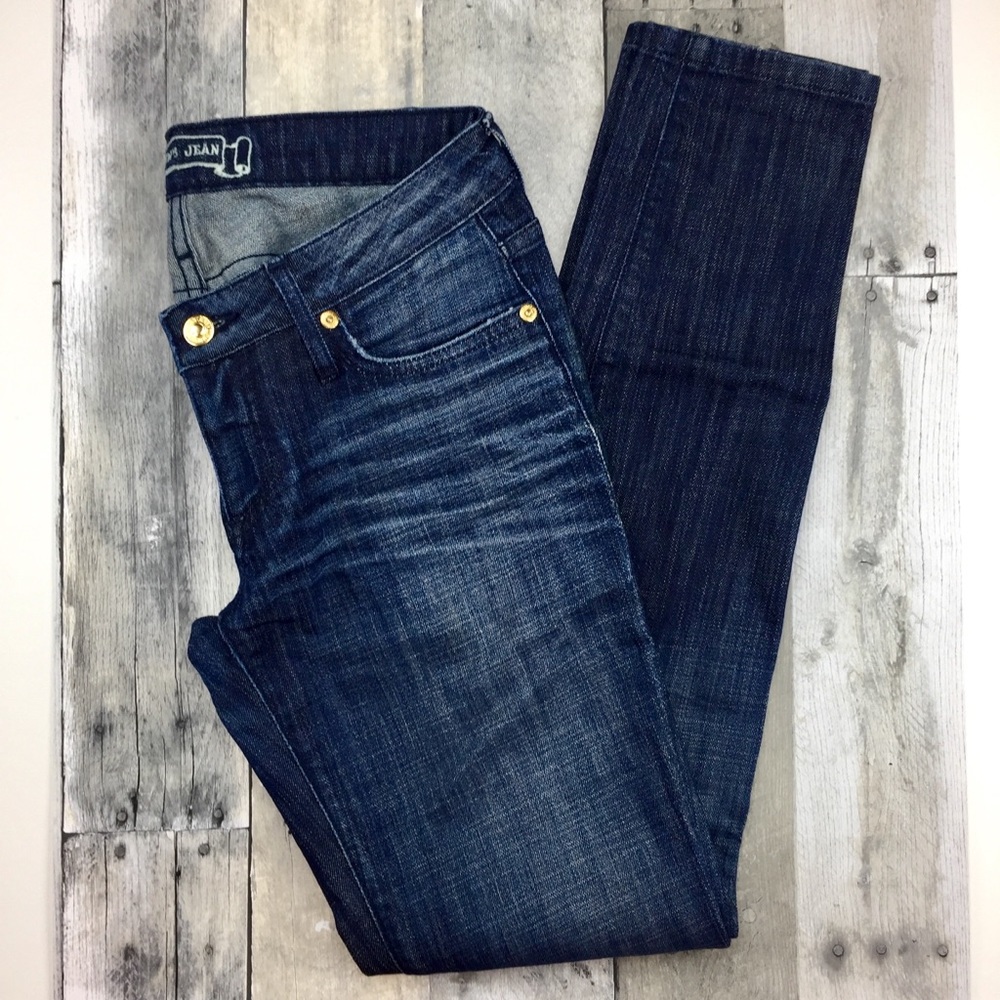 Robin's Jeans Womens Sz 26 Nat Skinny Jeans Wings
